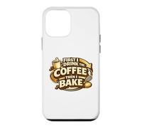 Custodia per iPhone 12 mini First I Drink The Coffee Then I Bake Sourdough Bread Baking