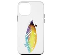 Custodia per iPhone 12 mini Floral Feather For Spring And Summer Cute Surf Beach Graphic