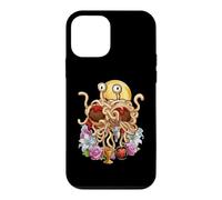 Custodia per iPhone 12 mini Flying Spaghetti Monster FSM Coquette Christian a forma di cuore floreale