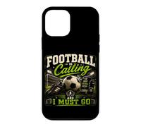 Custodia per iPhone 12 mini Football Is Calling & I Must Go Illustration Graphic Designs