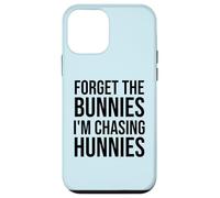 Custodia per iPhone 12 mini Forget the Bunnies I'm Chasing Hunnies Easter Chicks Dig Me