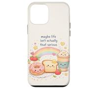 Custodia per iPhone 12 mini Forse la vita non è davvero così serio kawaii