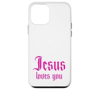 Custodia per iPhone 12 mini Forza per incoraggiarti nei momenti difficili, Gesù ti ama
