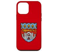 Custodia per iPhone 12 mini Francia Stemma Regali - Vintage Bordeaux Francese
