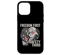 Custodia per iPhone 12 mini Freedom First Safety Terzo John Adams Divertente 4 luglio