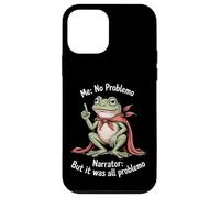 Custodia per iPhone 12 mini Frog Meme Me No Problemo It Was All Problemo Funny Men Women