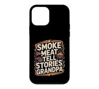 Custodia per iPhone 12 mini Fumo Carne Raccontare Storie Nonno BBQ Grilling