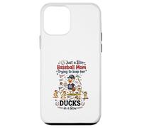 Custodia per iPhone 12 mini Funny Baseball Mom Baseball Mama Baseball Graphic Game Gifts