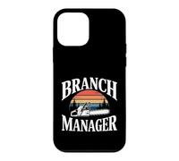 Custodia per iPhone 12 mini Funny Branch Manager dicendo Chainsaw Logger