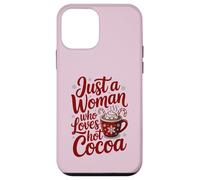 Custodia per iPhone 12 mini Funny Caffeine Drinking Christmas Coffee Gift Santa