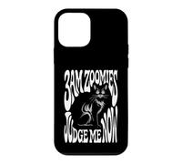 Custodia per iPhone 12 mini Funny Cat Owner 3AM Zoomies Judge Me Now Retro