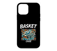 Custodia per iPhone 12 mini Funny Disc Golf Basket Case Retro Pop Art