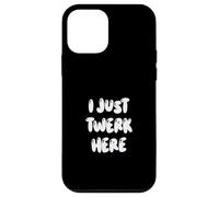 Custodia per iPhone 12 mini Funny I Just Twerk Here Silly Dance Joke