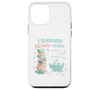 Custodia per iPhone 12 mini Funny I Survived 100 Days of School