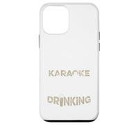 Custodia per iPhone 12 mini Funny Karaoke Singer Bar Music Lover Singing Drinking Bar