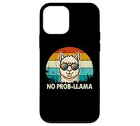 Custodia per iPhone 12 mini Funny Llama Design For Men Women Kids Llama Alpaca Animal