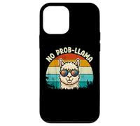 Custodia per iPhone 12 mini Funny Llama Design For Men Women Kids Llama Alpaca Animal