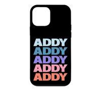 Custodia per iPhone 12 mini Funny Modern Repeated Text Design First Name Addy
