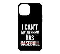 Custodia per iPhone 12 mini Funny My Nephew Has Baseball Saying Sarcastico