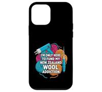 Custodia per iPhone 12 mini Funny Rug Tufting Gun New Zealand Wool Addiction