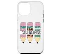 Custodia per iPhone 12 mini Funny Teacher Quote For Women Who Loves Teach Love Inspire