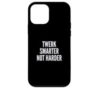 Custodia per iPhone 12 mini Funny Twerk Smarter Not Harder Silly Dance Joke