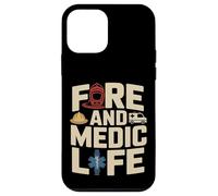 Custodia per iPhone 12 mini Fuoco E Vita Medica Pompiere Paramedico EMS