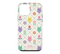 Custodia per iPhone 12 mini Gabby’s Dollhouse Floral Cat Tile All Over Print