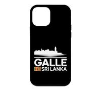 Custodia per iPhone 12 mini Galle Sri Lanka Skyline Badge souvenir da viaggio