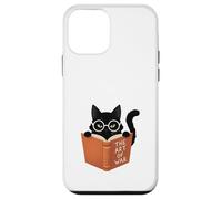 Custodia per iPhone 12 mini Gatto Nero Legge L'Arte della Guerra Divertente