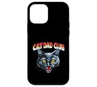 Custodia per iPhone 12 mini Gatto papà Vita Divertente Sassy Cat Cool Proprietario Gatto
