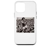 Custodia per iPhone 12 mini George Best On The Ball Man Utd Coppa del Mondo di calcio 1971