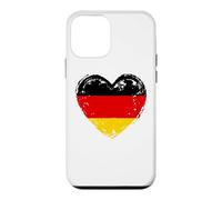 Custodia per iPhone 12 mini Germania nel mio cuore Bandiera tedesca Orgoglioso patriottico tedesco