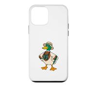 Custodia per iPhone 12 mini Germano reale col binocolo per chi ama il birdwatching arte