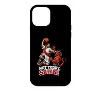 Custodia per iPhone 12 mini Gesù contro il diavolo, basket, Gesù Cristo