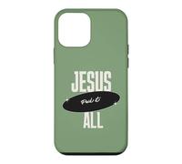 Custodia per iPhone 12 mini Gesù Paid It All For Me Christian Faith Message Inspiration