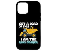Custodia per iPhone 12 mini Get A Load Of This I am The Ring Wedding Bearer Truck