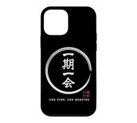 Custodia per iPhone 12 mini Giapponese Detto Ichigo Ichie Tea Cerimonia Mindfulness Kanji