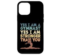 Custodia per iPhone 12 mini Ginnastica Sì, sono una ginnasta Sì, sono più forte di te