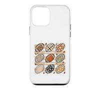 Custodia per iPhone 12 mini Giornata del gioco Cozy Fall Football Patterns