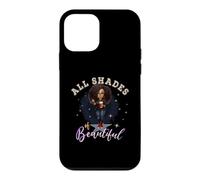 Custodia per iPhone 12 mini Girl Empowered Afro Black Queen African Women