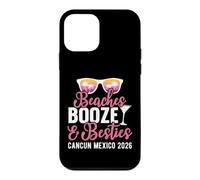Custodia per iPhone 12 mini Girls Weekend Trip Beaches Booze Besties Cancun Mexico 2026