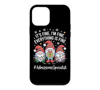Custodia per iPhone 12 mini Gnome, specialista delle ammissioni, va tutto bene, Natale