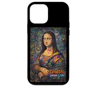 Custodia per iPhone 12 mini Graffiti Mona Lisa Pop Art - Colorful Street Art Masterpiece