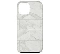 Custodia per iPhone 12 mini Grafica astratta della composizione geometrica minima della griglia delle matton