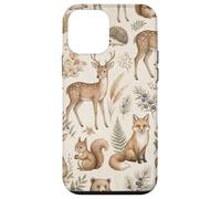 Custodia per iPhone 12 mini Grafica Boho Woodland Animals Forest Wildlife Cottage