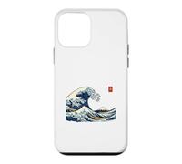 Custodia per iPhone 12 mini Great Wave Japanese Ukiyo-e Woodblock Art Mount Fuji