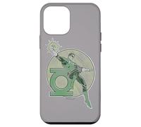 Custodia per iPhone 12 mini Green Lantern Retro Lantern Iron-On