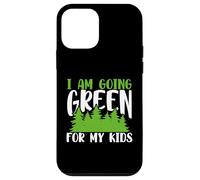 Custodia per iPhone 12 mini Green Planet Sto diventando verde per l'ambiente dei miei figli