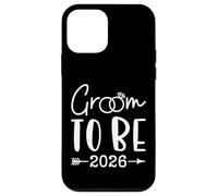 Custodia per iPhone 12 mini Groom to be 2026 Future Husband Bachelor Wedding Matching